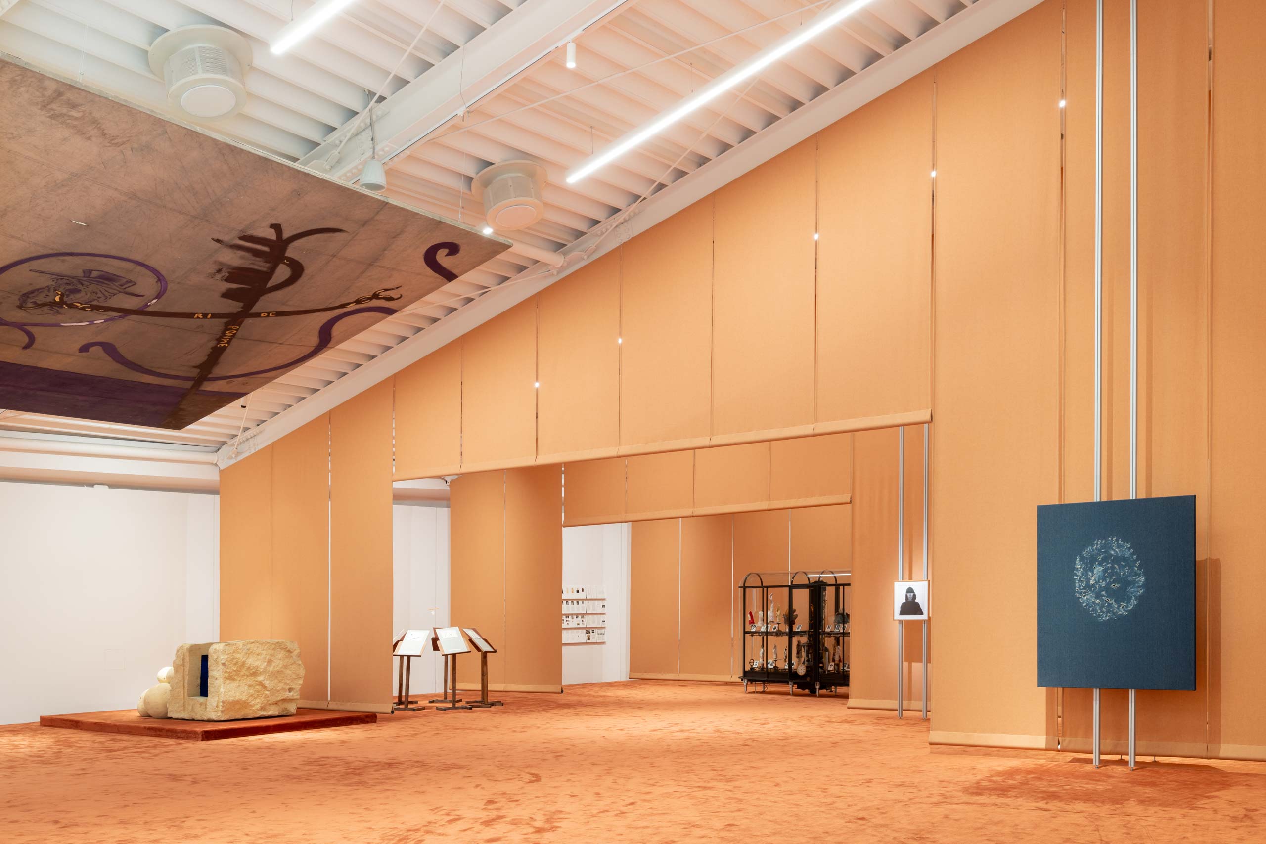 “Eccentrica”, exhibition view, curated by Stefano Collicelli Cagol, exhibition design by Formafantasma. Centro per l’arte contemporanea Luigi Pecci, Prato, 2024.