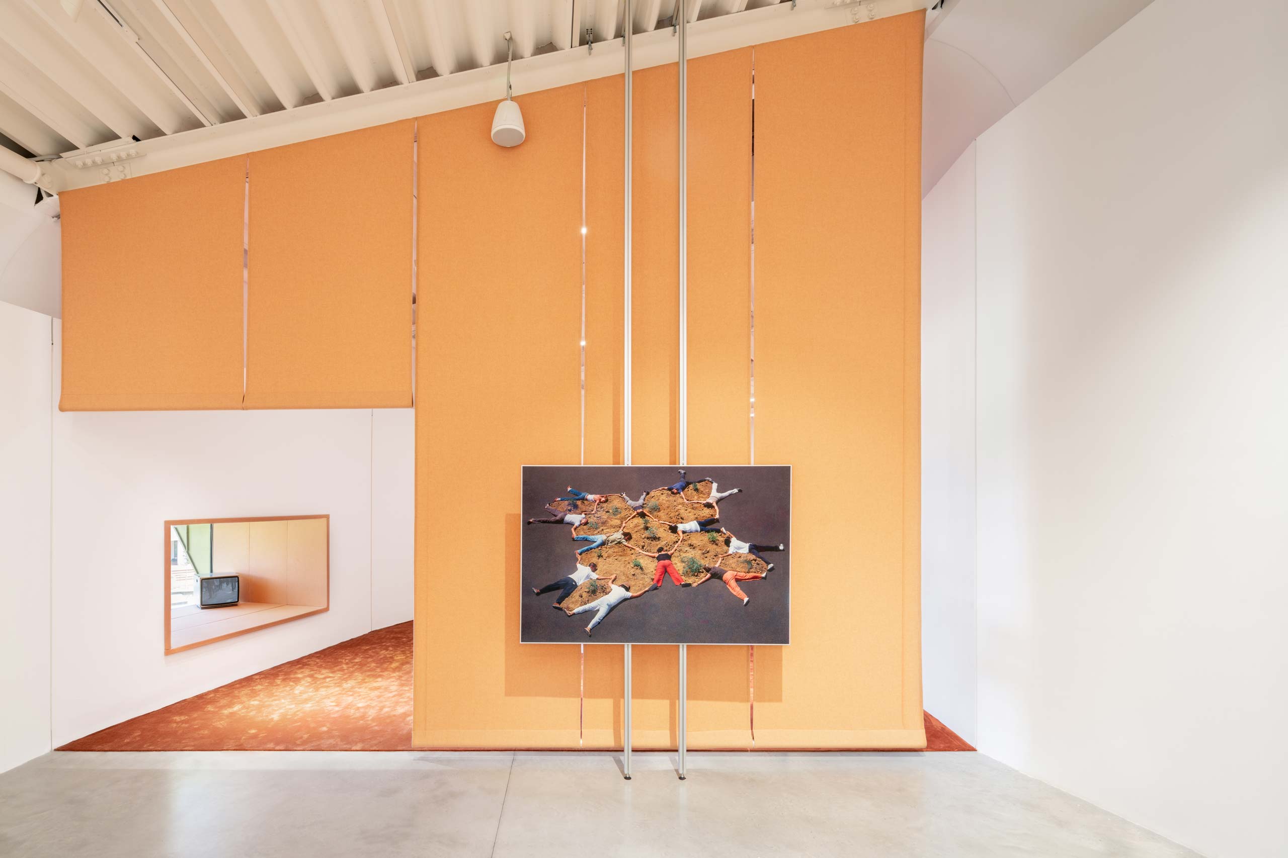“Eccentrica”, exhibition view, curated by Stefano Collicelli Cagol, exhibition design by Formafantasma. Centro per l’arte contemporanea Luigi Pecci, Prato, 2024.