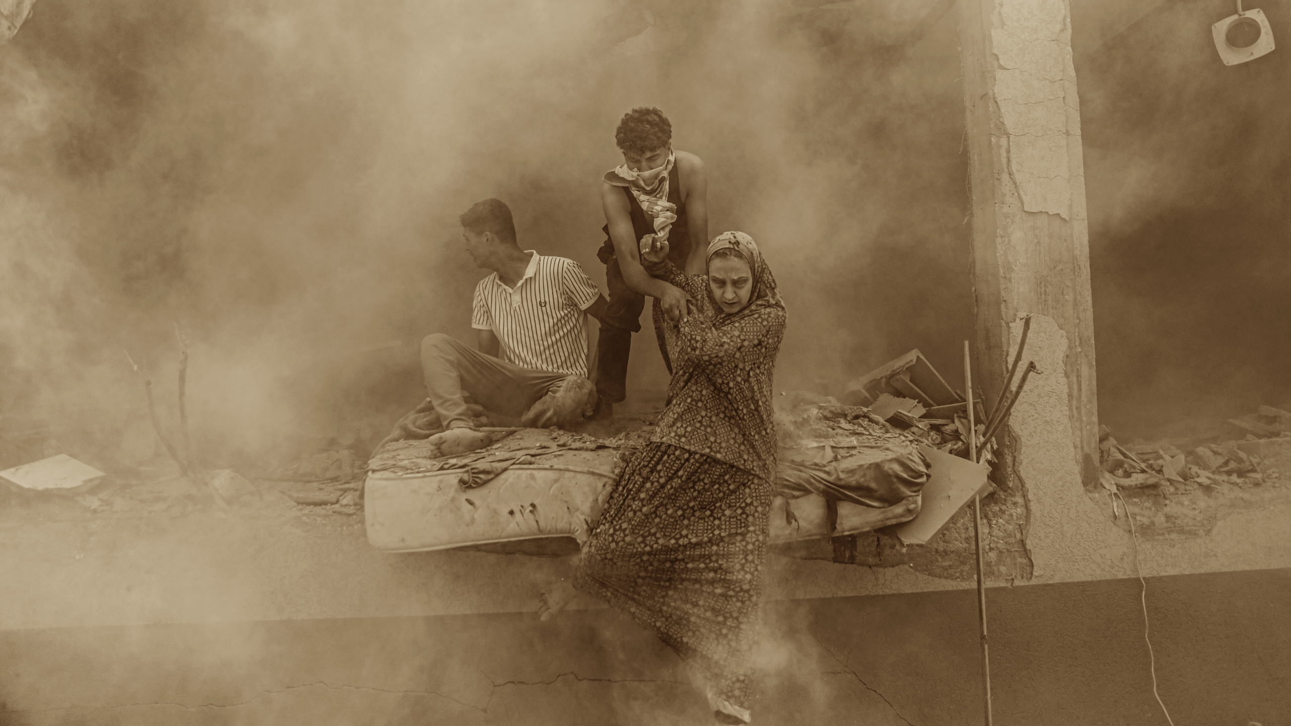 Abdul Hakim Khaled, Abu Rayash. Gaza Fuorifuoco