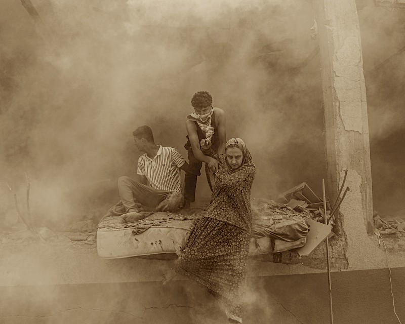 Abdul Hakim Khaled, Abu Rayash. Gaza Fuorifuoco