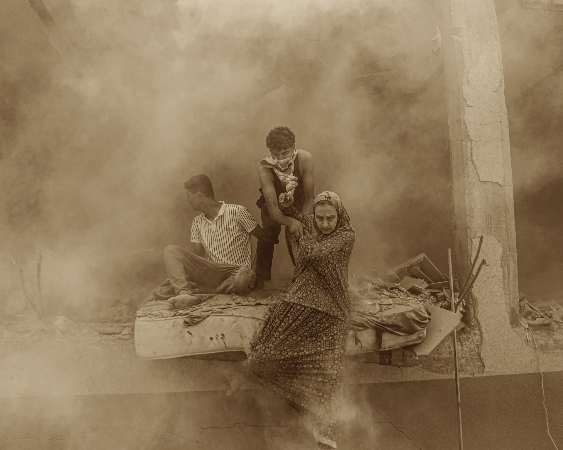 Abdul Hakim Khaled, Abu Rayash. Gaza Fuorifuoco