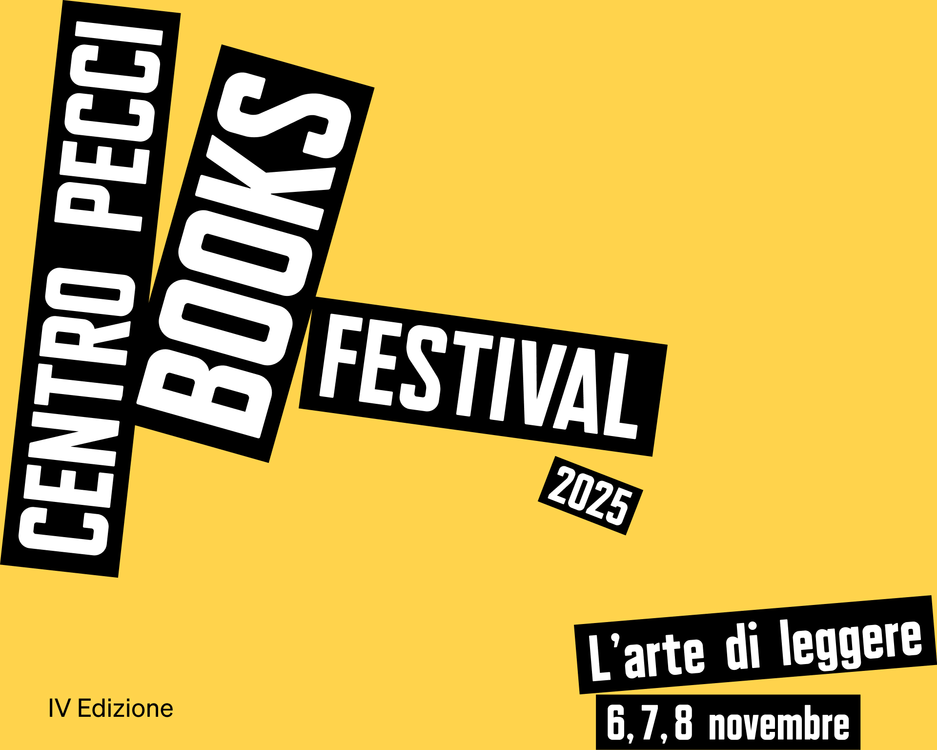 Centro Pecci Books Festival 2025 - IV Edition