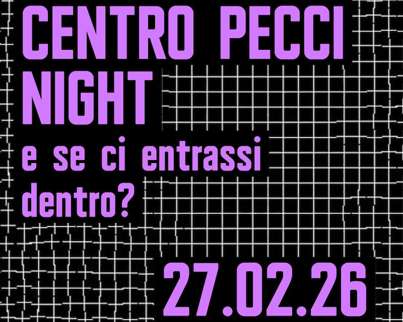 Night: e se ci entrassi dentro? w/ Claudia Catarzi, Hanne Lippard, & Renato Grieco, Black History Month
