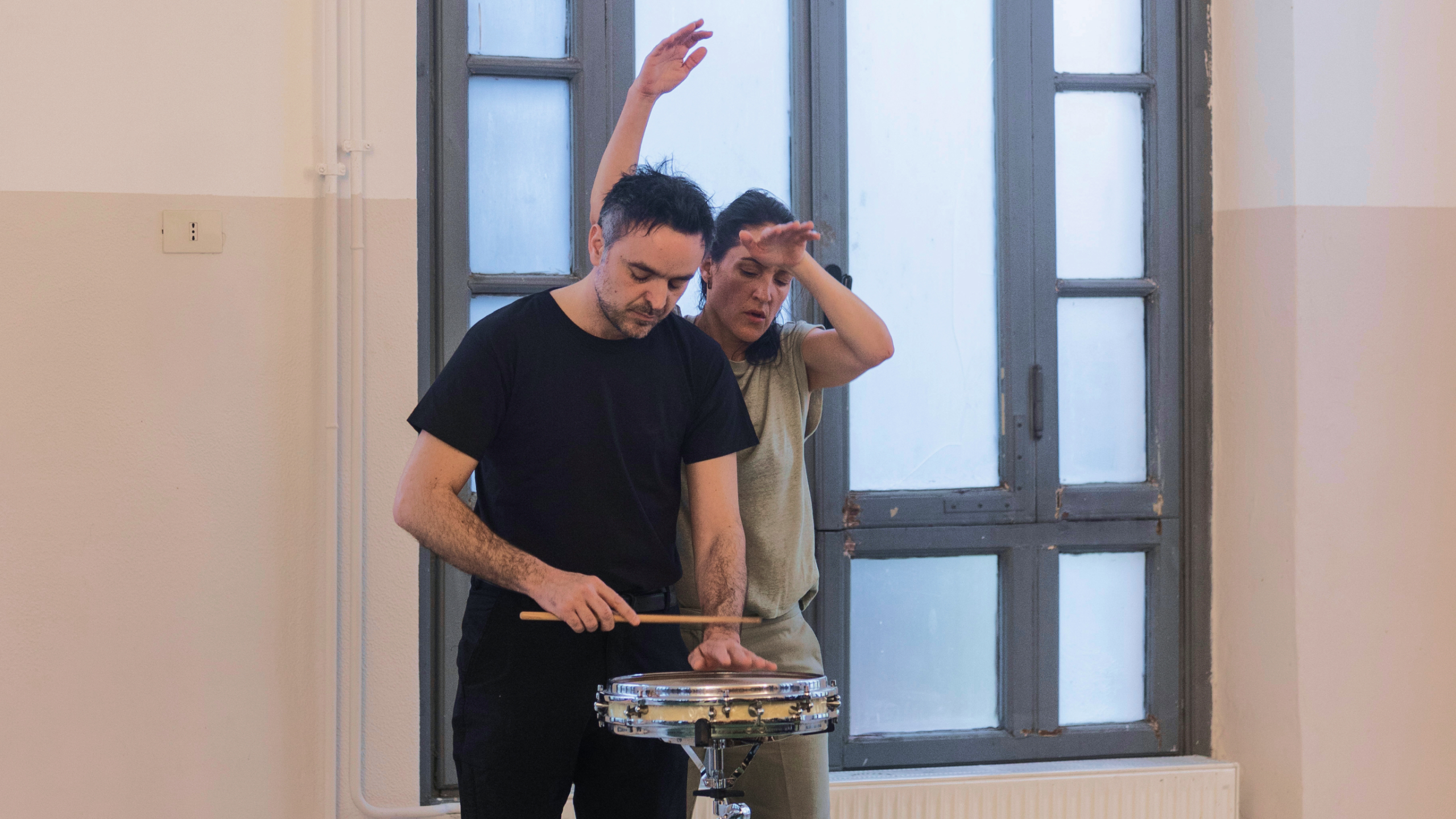 Yasmine Hugonnet e Enrico Malatesta, Triennale Milano. Ph. Lorenza Daverio