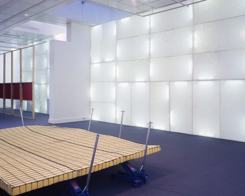 Fotografia allestimento mostra