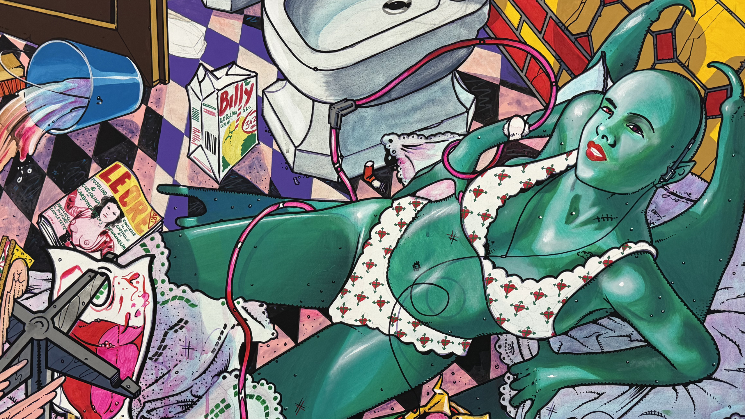 Bruno Zanichelli (Torino, 1963-1990), Fuxia, 1989