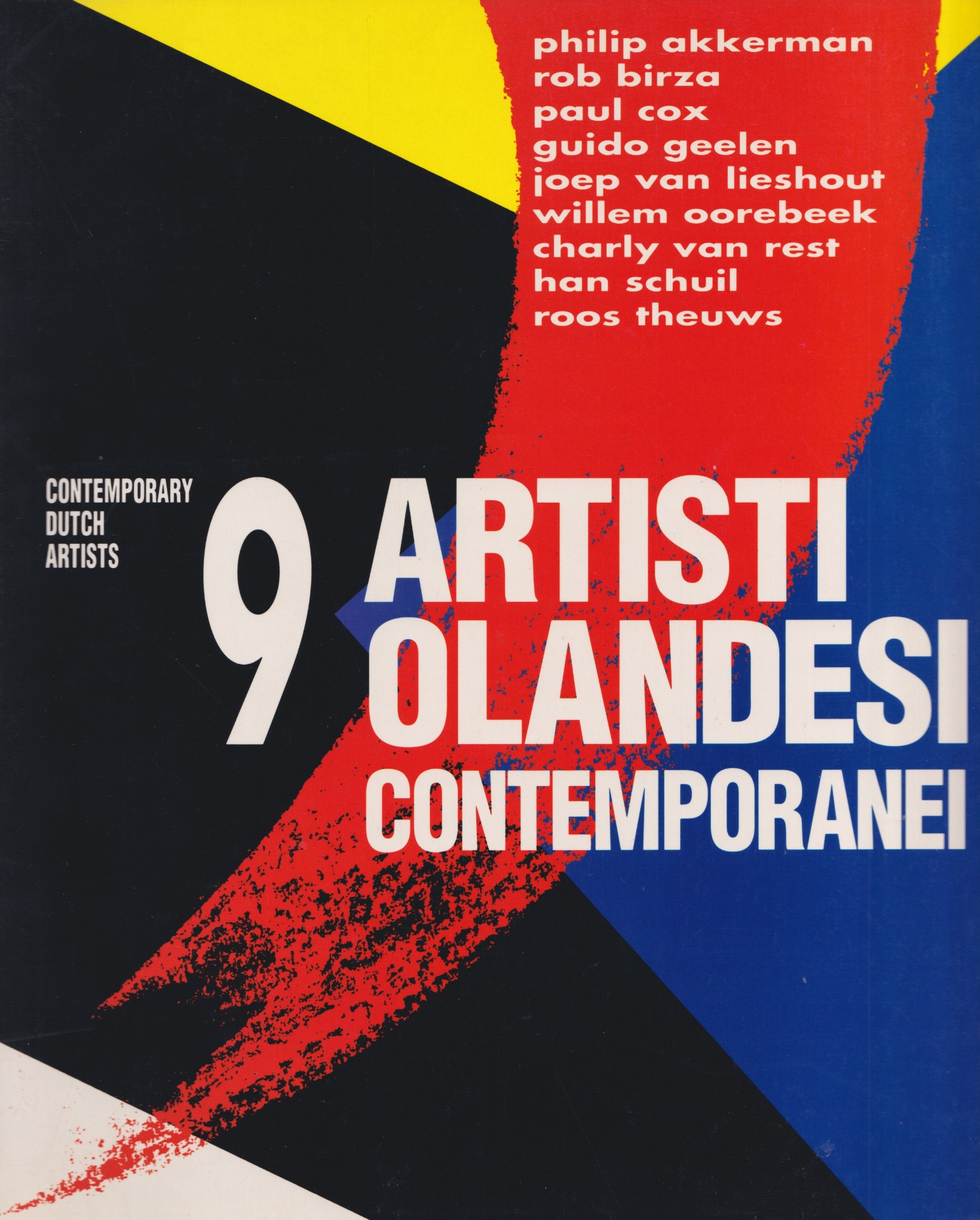 9 artisti olandesi copertina