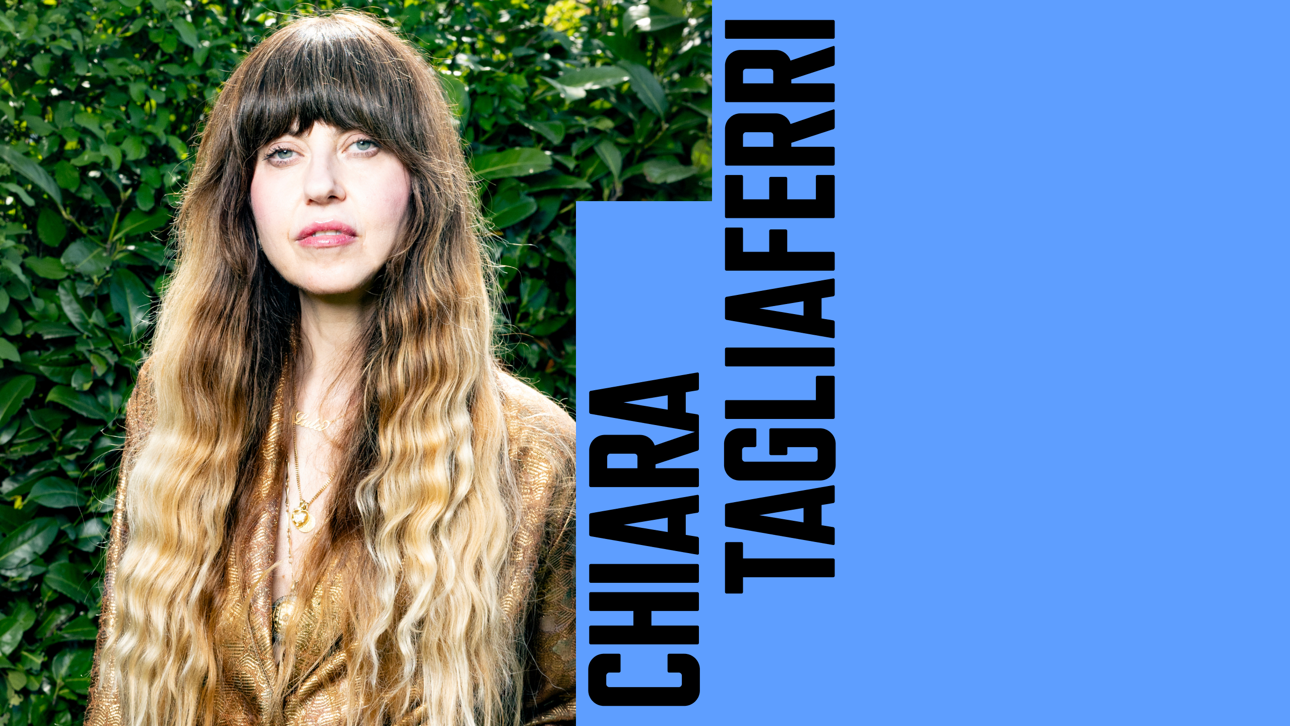 Chiara Tagliaferri. Ph. Claudio Sforza