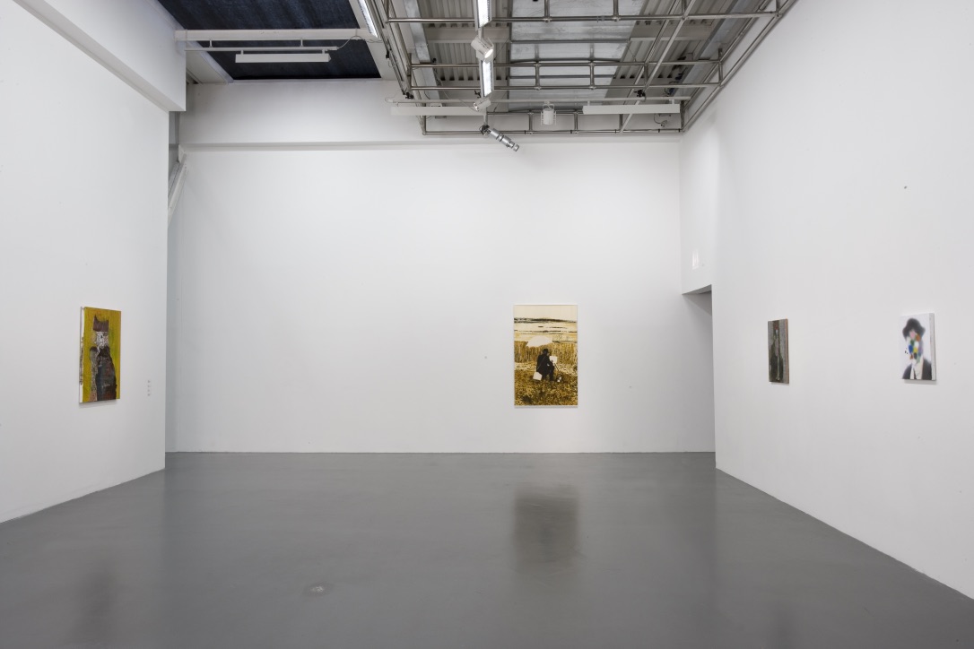 La figurazione inevitabile. Una scena della pittura oggi, fotografie di allestimento, 2013