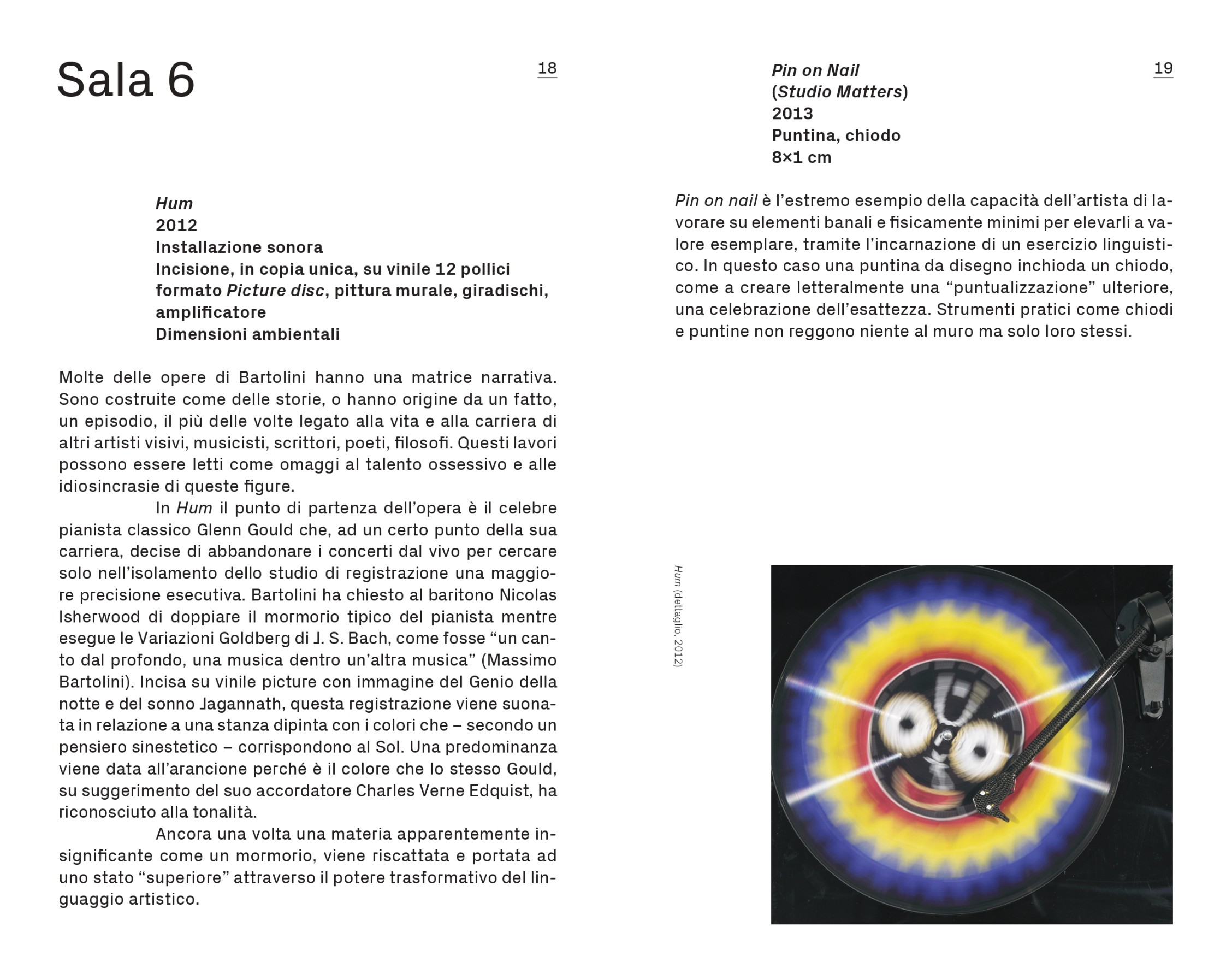 Massimo Bartolini. Hagoromo, booklet della mostra, 2022