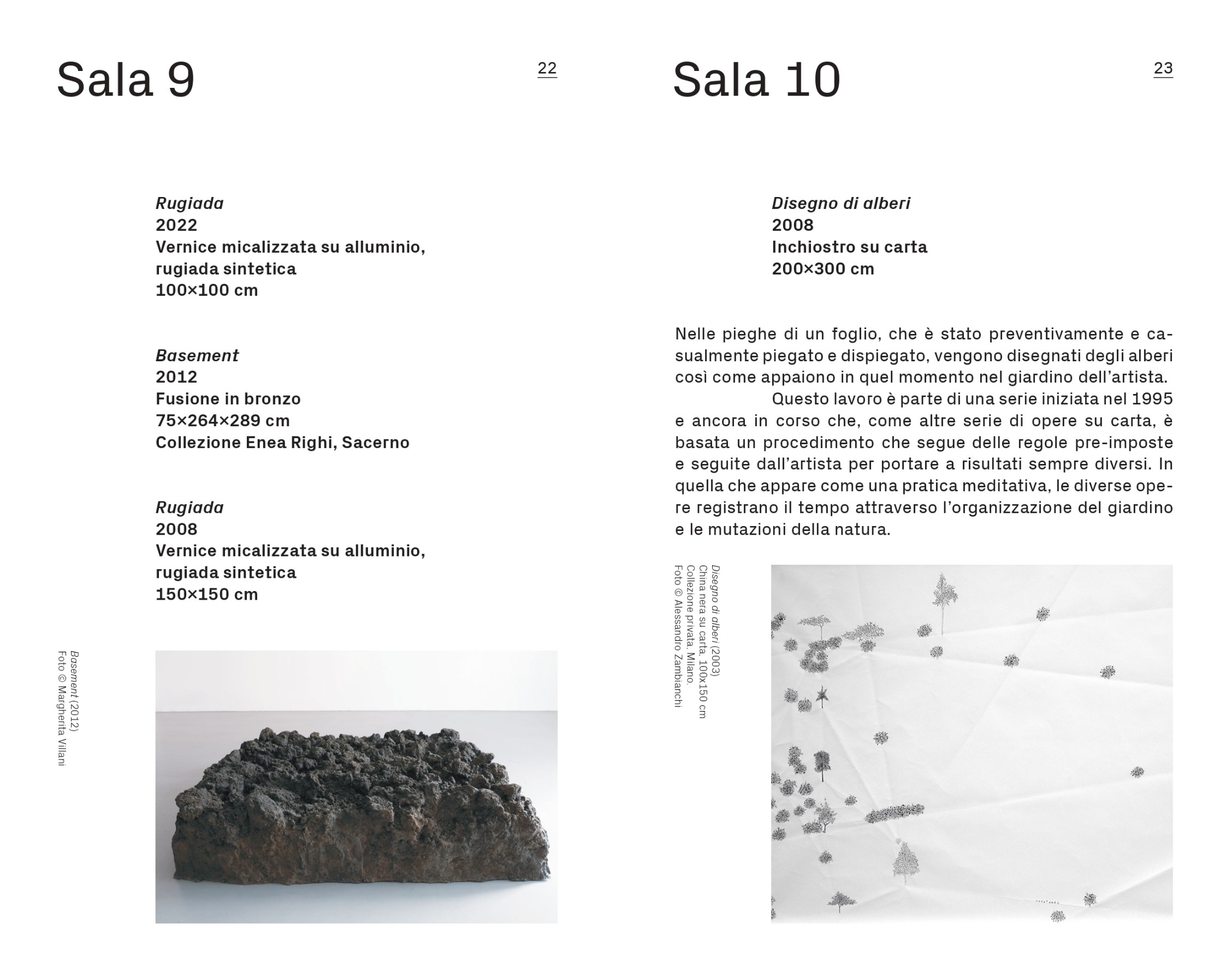 Massimo Bartolini. Hagoromo, booklet della mostra, 2022