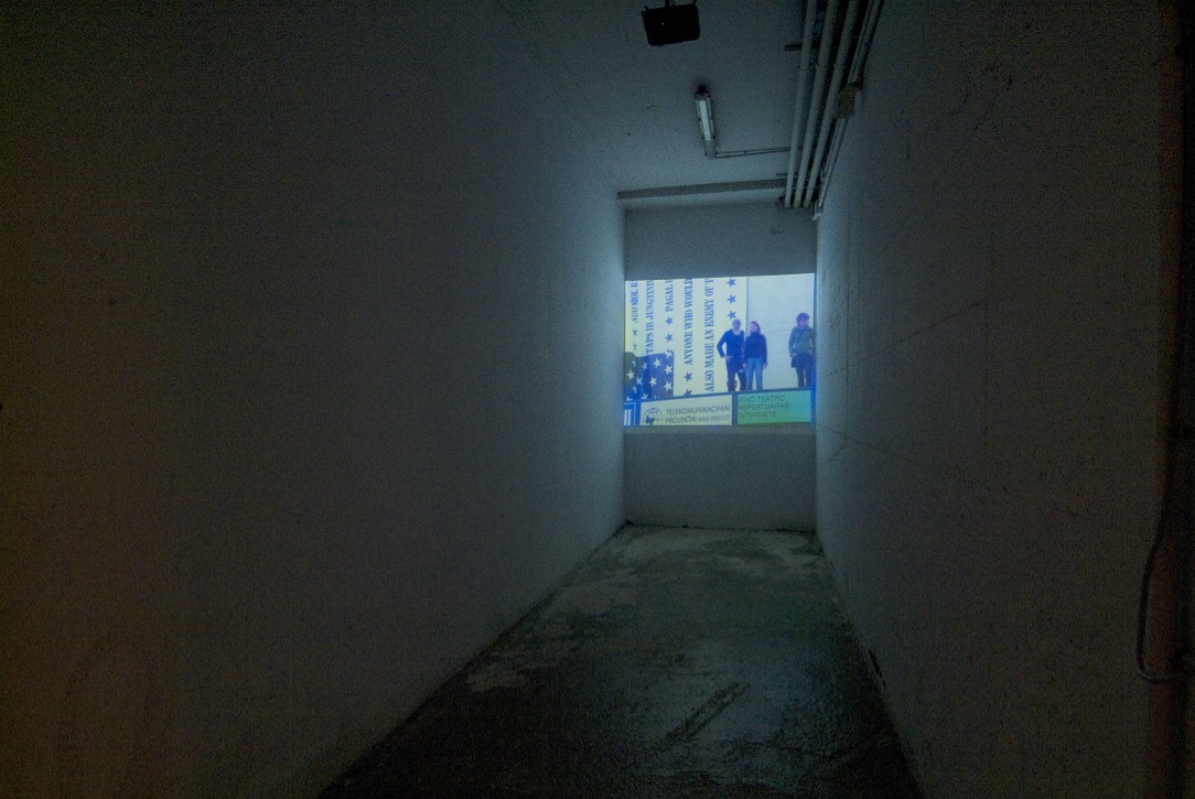 Note urbane, fotografia di allestimento, 2007