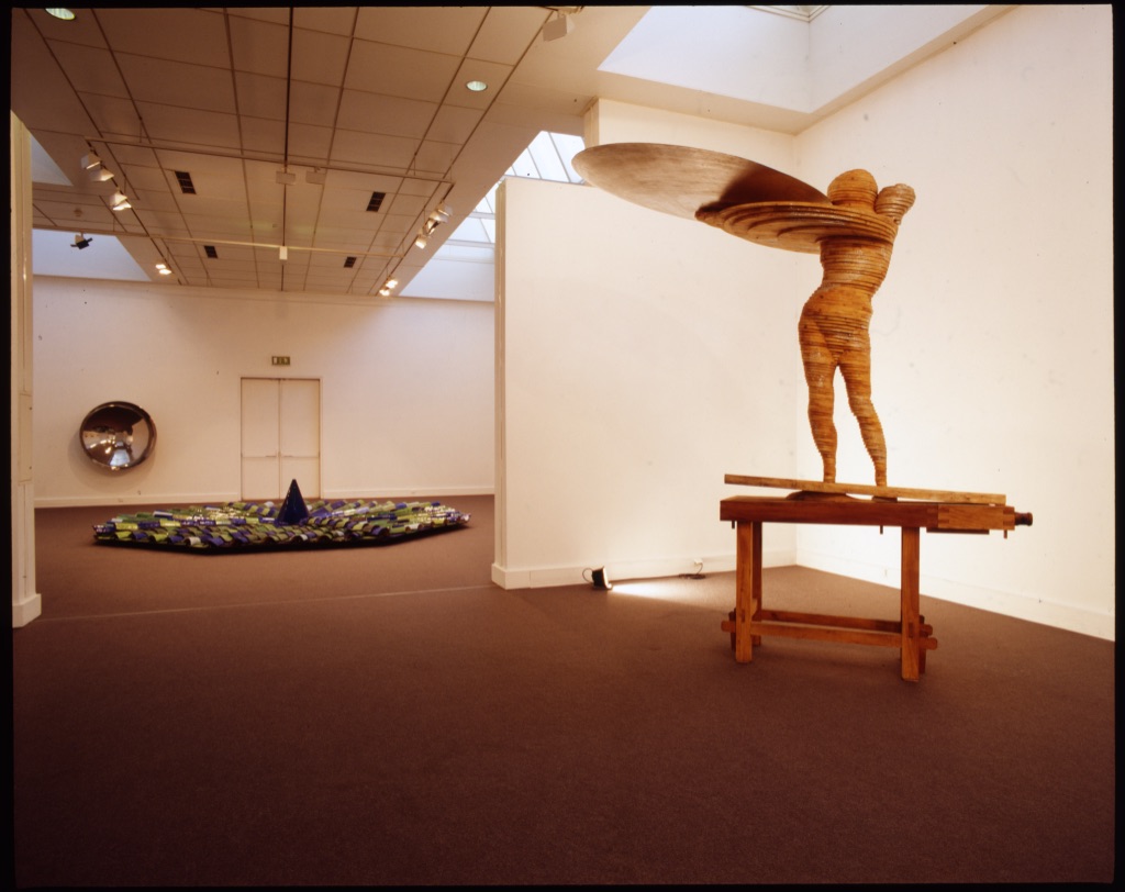 Marco Bagnoli, fotografia di allestimento, 1995