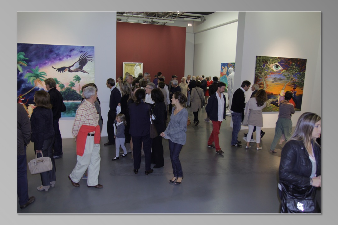 Athos Ongaro, fotografia dell'inaugurazione, ottobre 2011