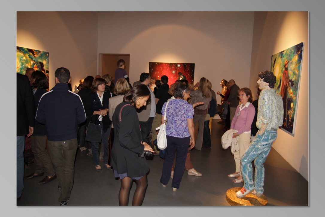 Athos Ongaro, fotografia dell'inaugurazione, ottobre 2011