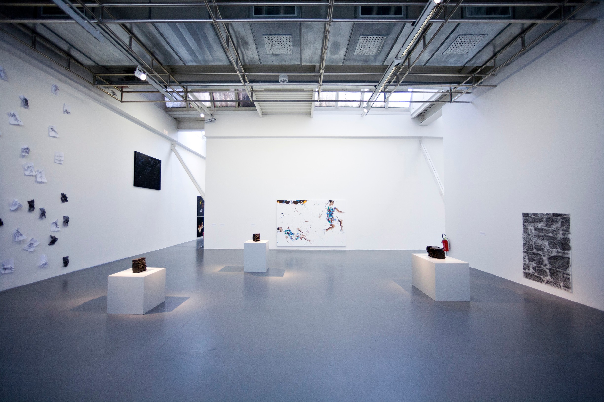 Massimo Barzagli. Grandezza naturale, fotografia di allestimento, 2012