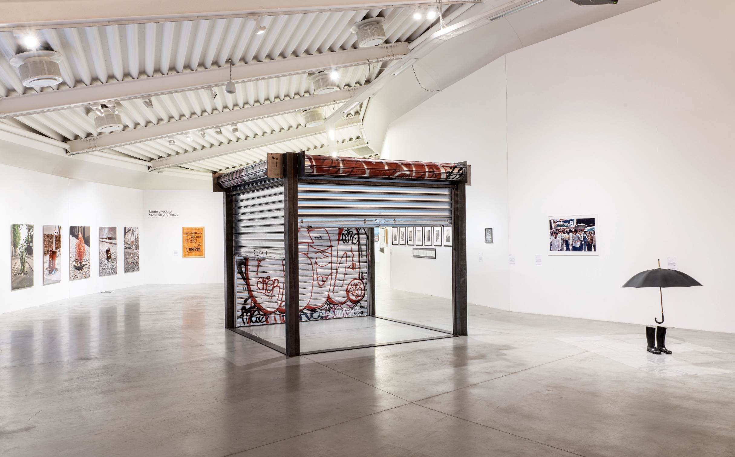 L'arte e la città, fotografia di allestimento, 2021