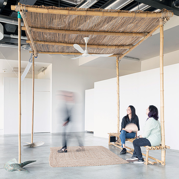 Bruna Esposito. Altri venti - Ostro, fotografia di allestimento, 2022