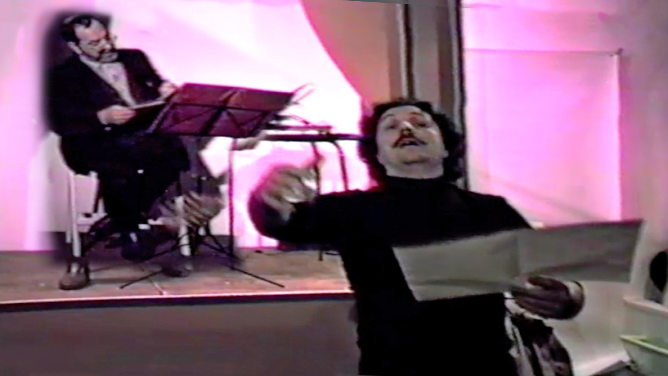 SCONCERTO di Eugenio Miccini e Paolo Paolini, 1985 (still)