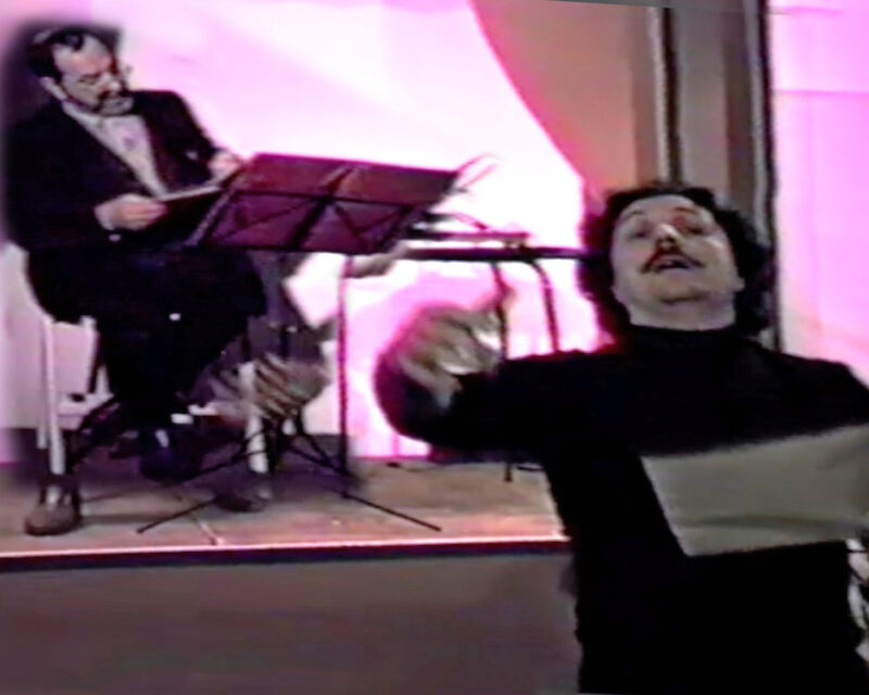 SCONCERTO di Eugenio Miccini e Paolo Paolini, 1985 (still)